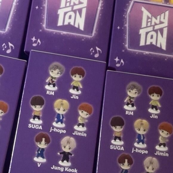 New 2025 McDonald's TinyTan x BTS Throwback Jung Kook Happy Meal Toy Figure - Picture 4 of 6